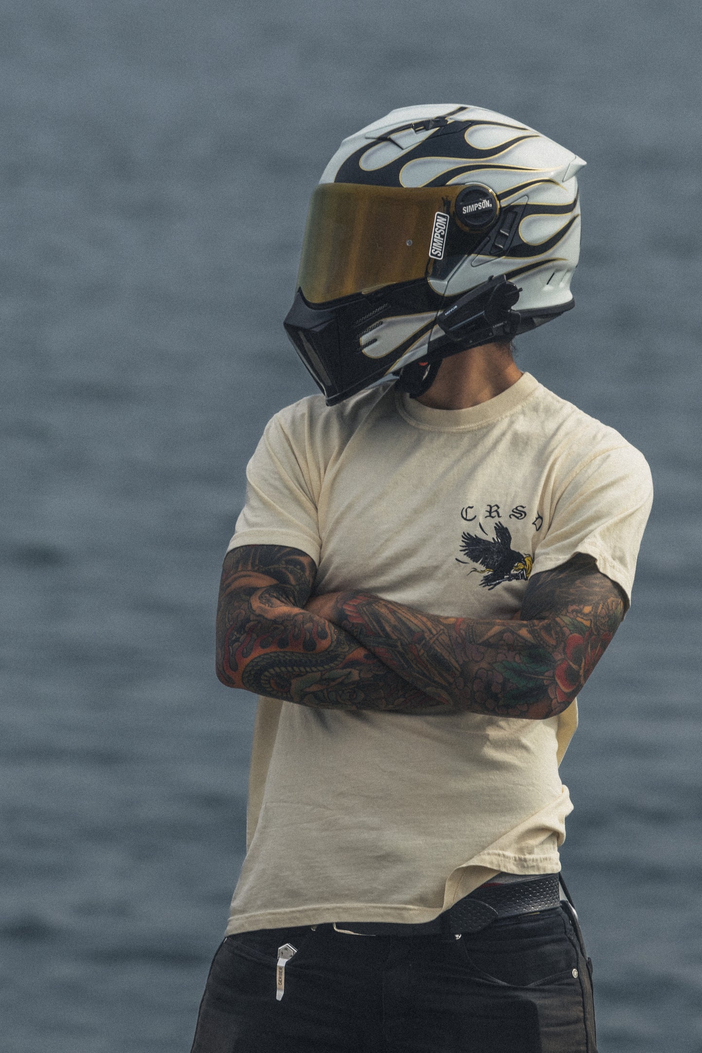 Luck Is A Lie - Cream Tee