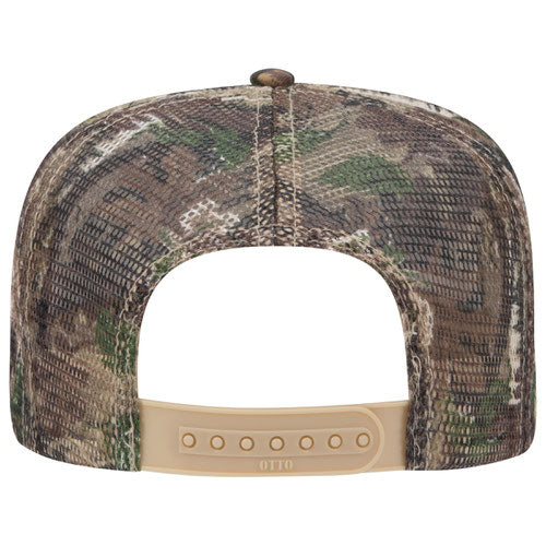 Luck Is A Lie - Woodland Camo Trucker Hat