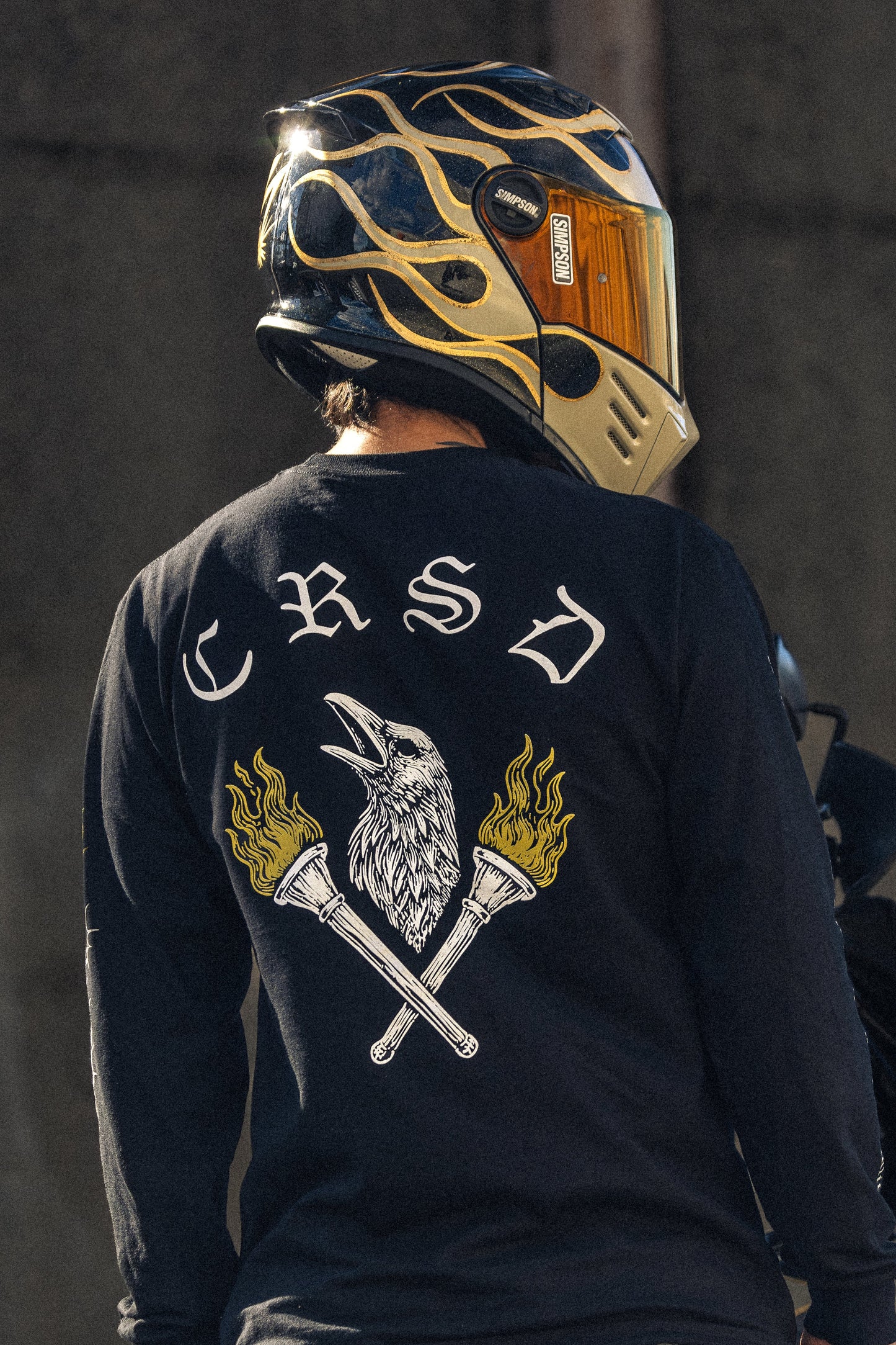 Luck Is A Lie - Black Long Sleeve Shirt