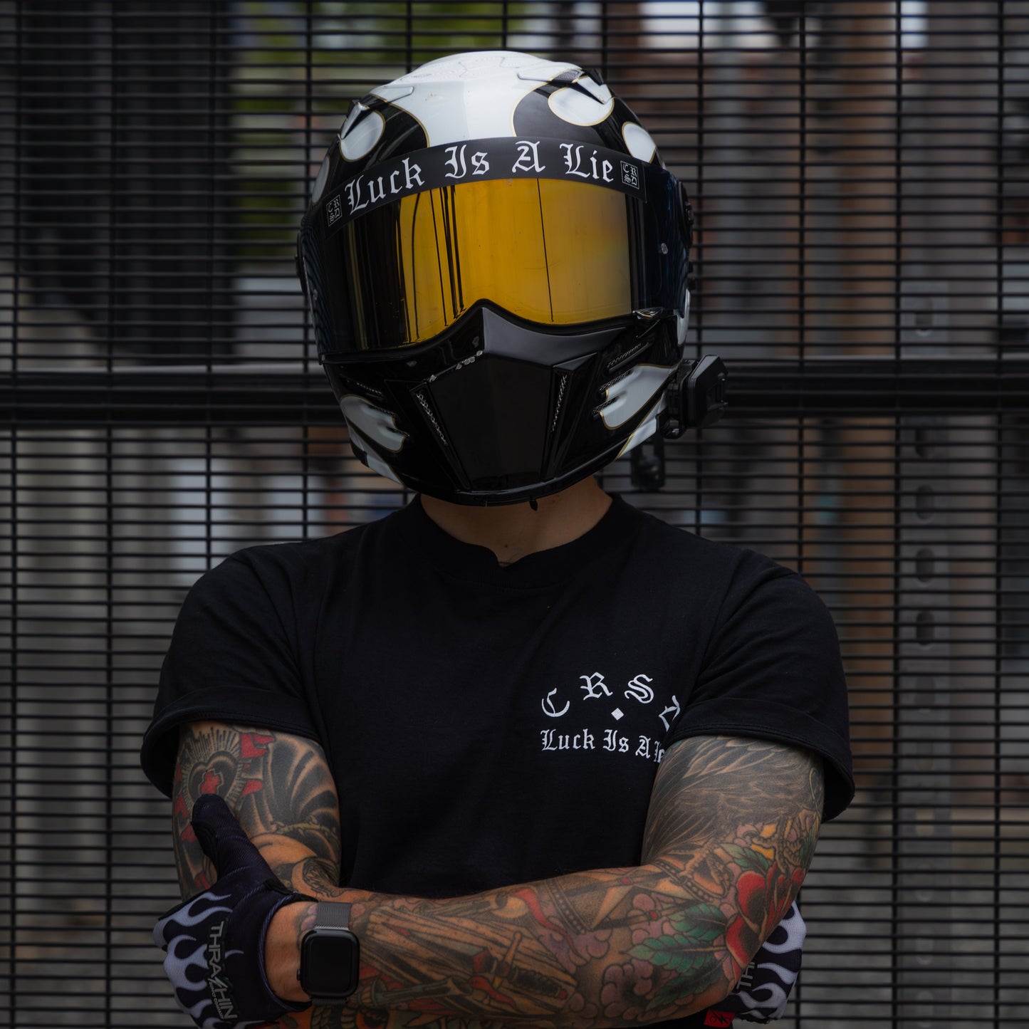 Crow & Torches - Black Tee