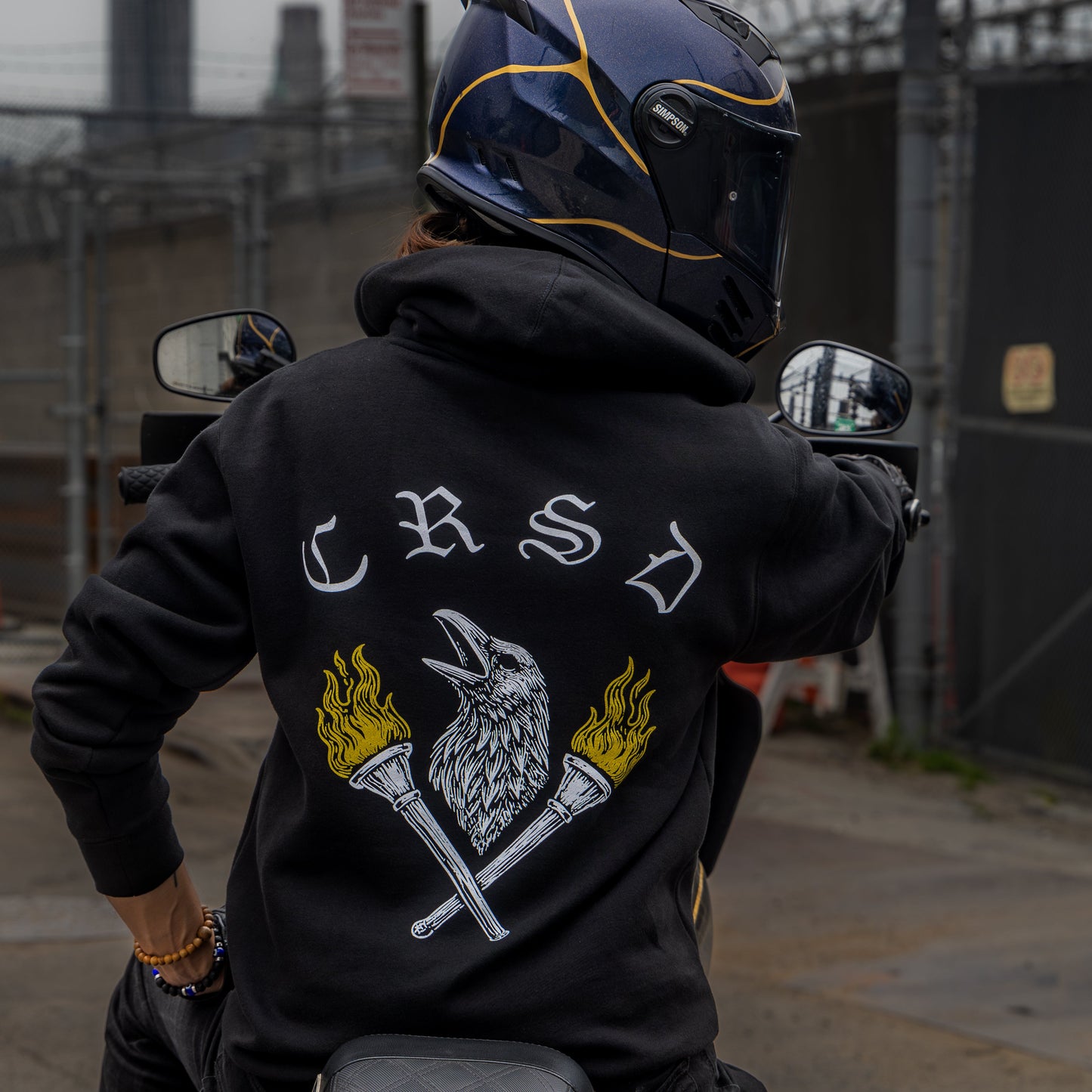 Crow & Torches - Hooded Sweatshirt