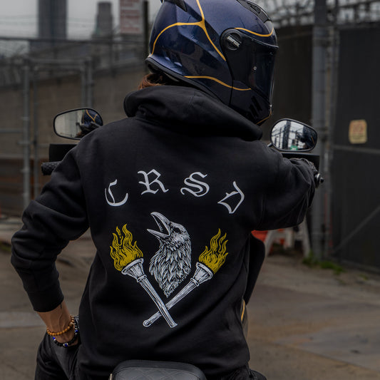 Crow & Torches - Hooded Sweatshirt