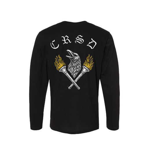 Luck Is A Lie - Black Long Sleeve Shirt