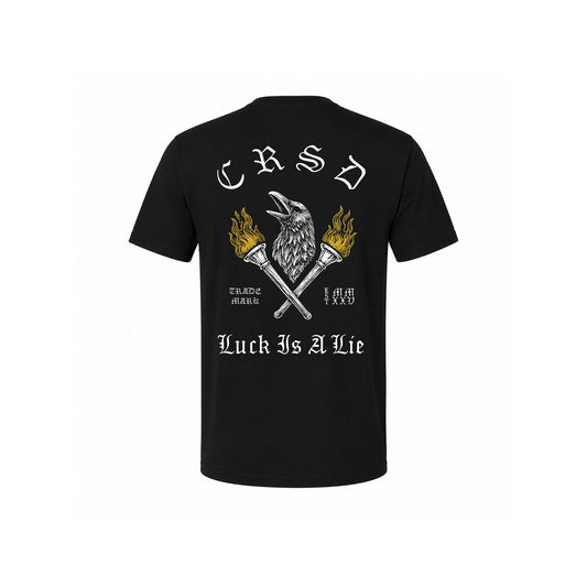 Crow & Torches - Black Tee