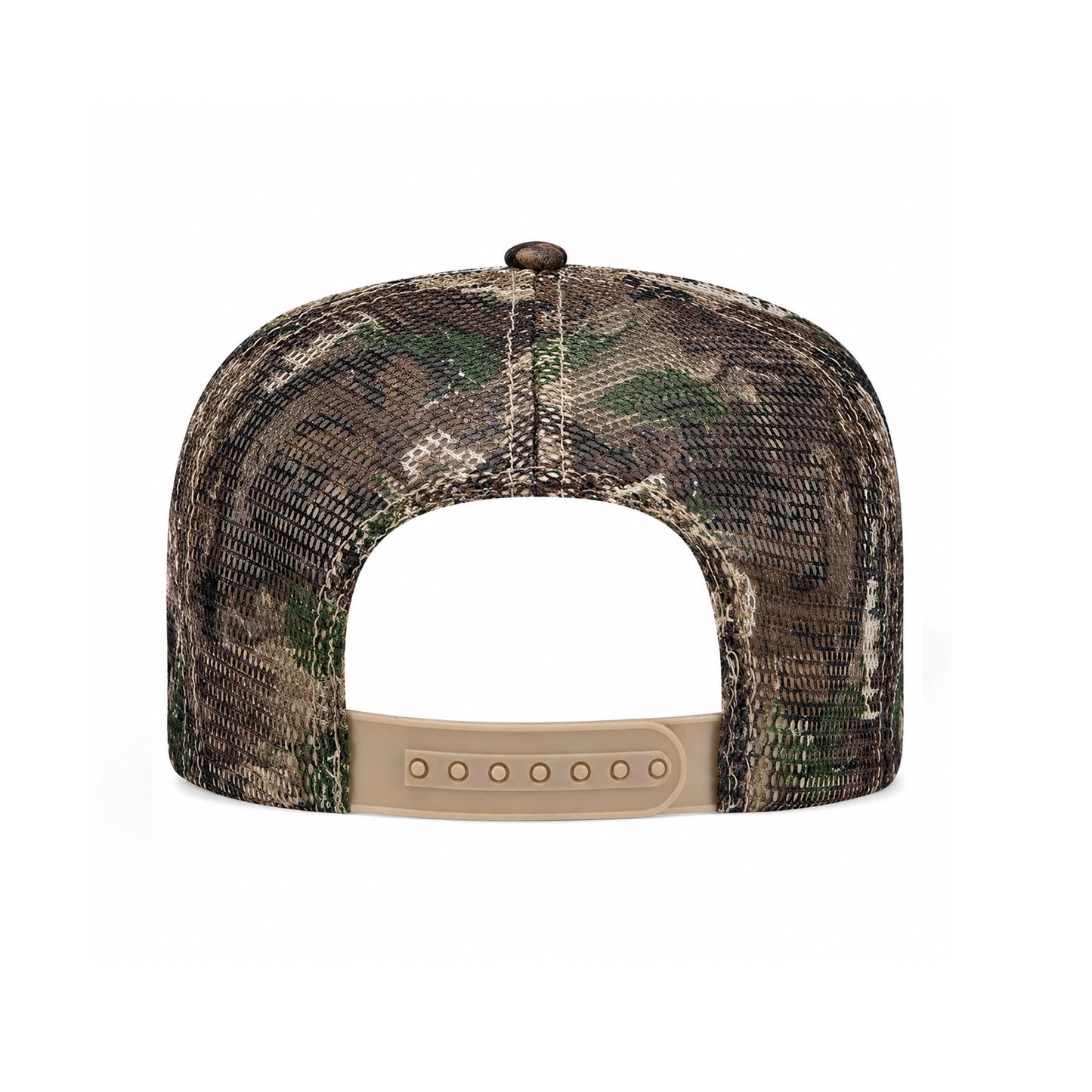 Luck Is A Lie - Woodland Camo Trucker Hat