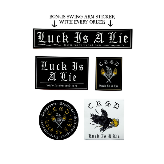 Luck Is A Lie - Sticker Pack