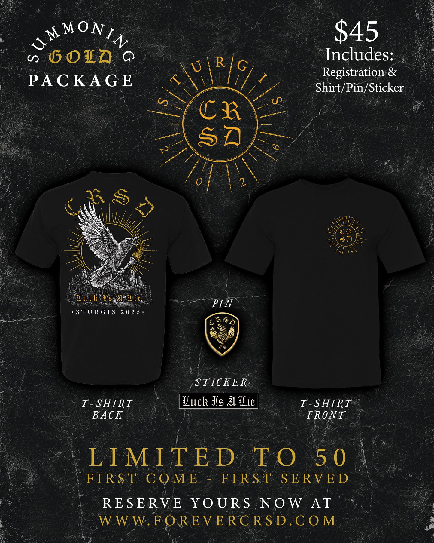 The Sturgis Summoning - GOLD PACKAGE