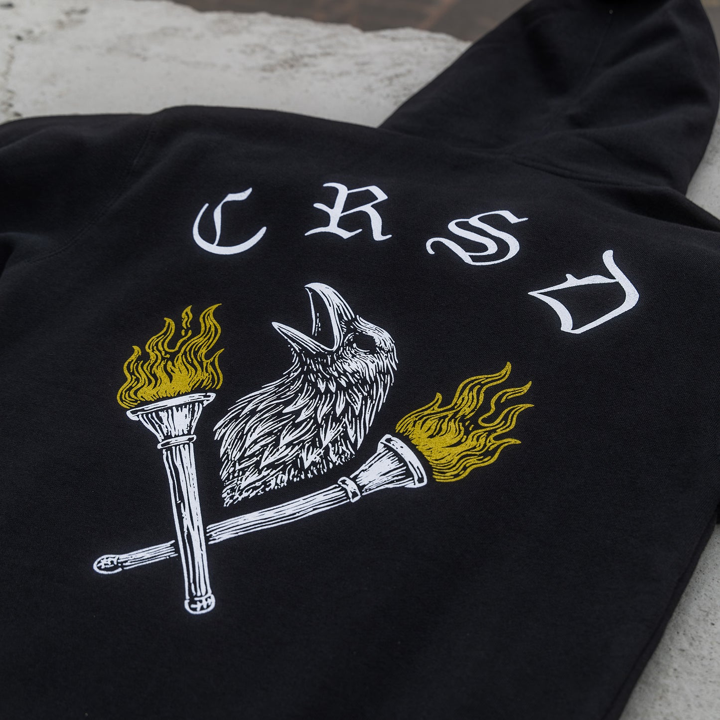 Crow & Torches - Hooded Sweatshirt